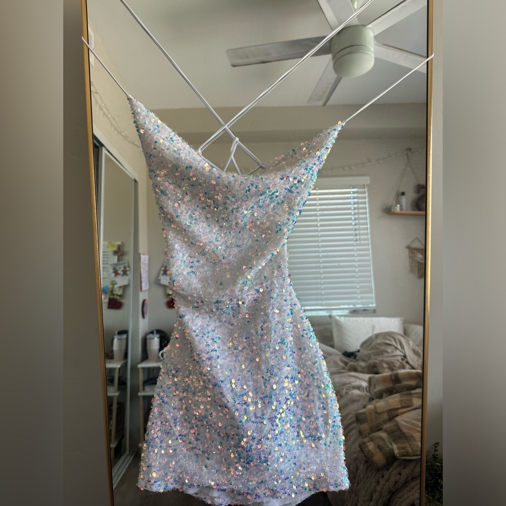 Lucy in the sky mini dress